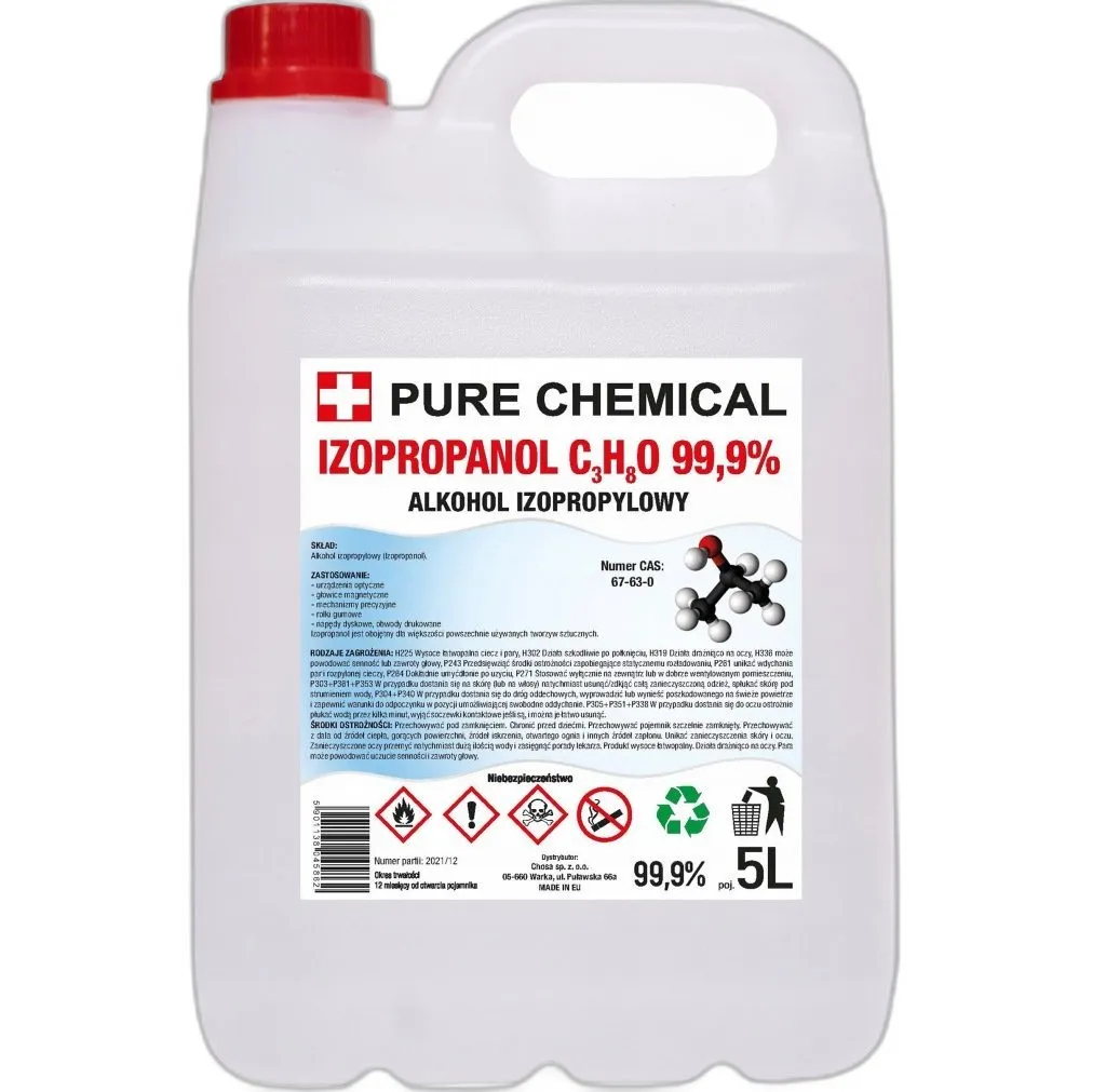 alkohol izopropylowy 99,9%