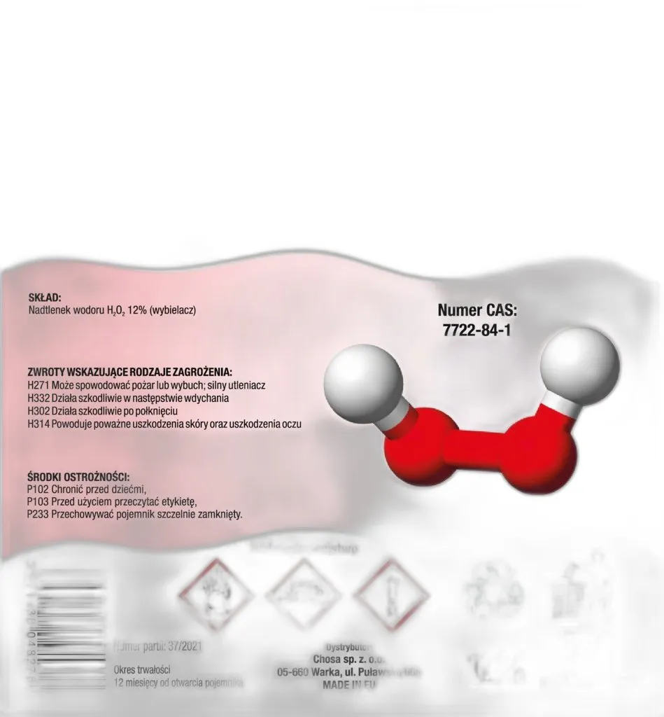 nadtlenek wodoru 12 procent 5000 ml
