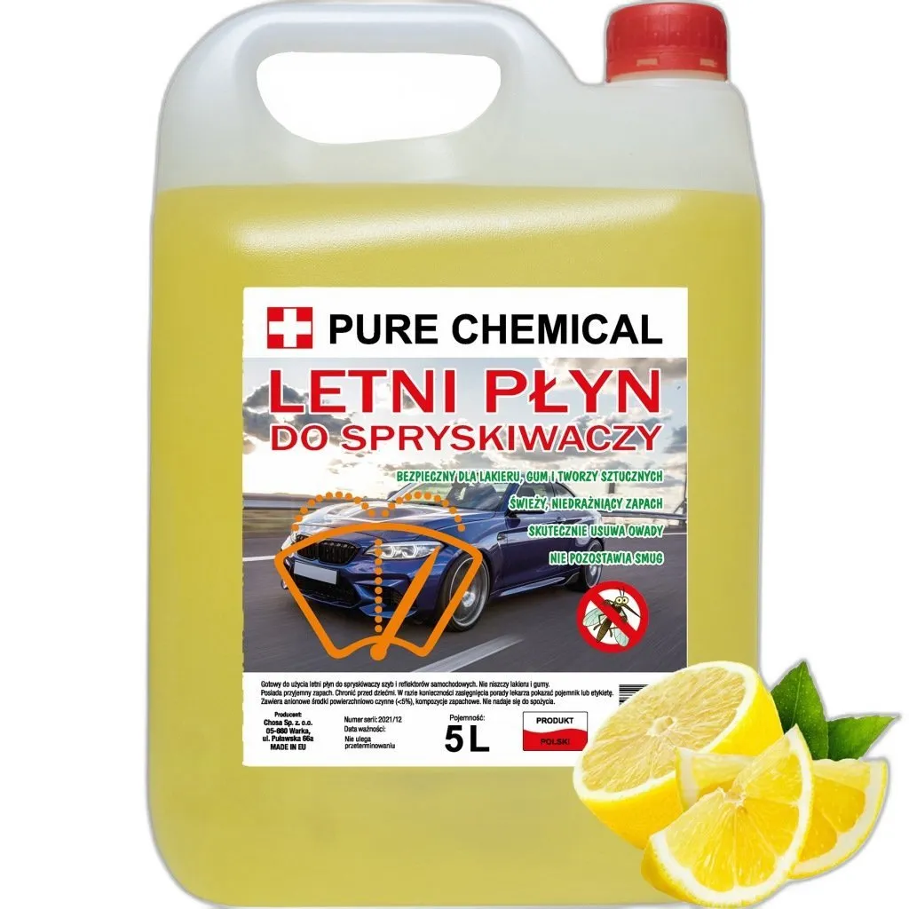 płyn do spryskiwaczy cytryna 20 litrów